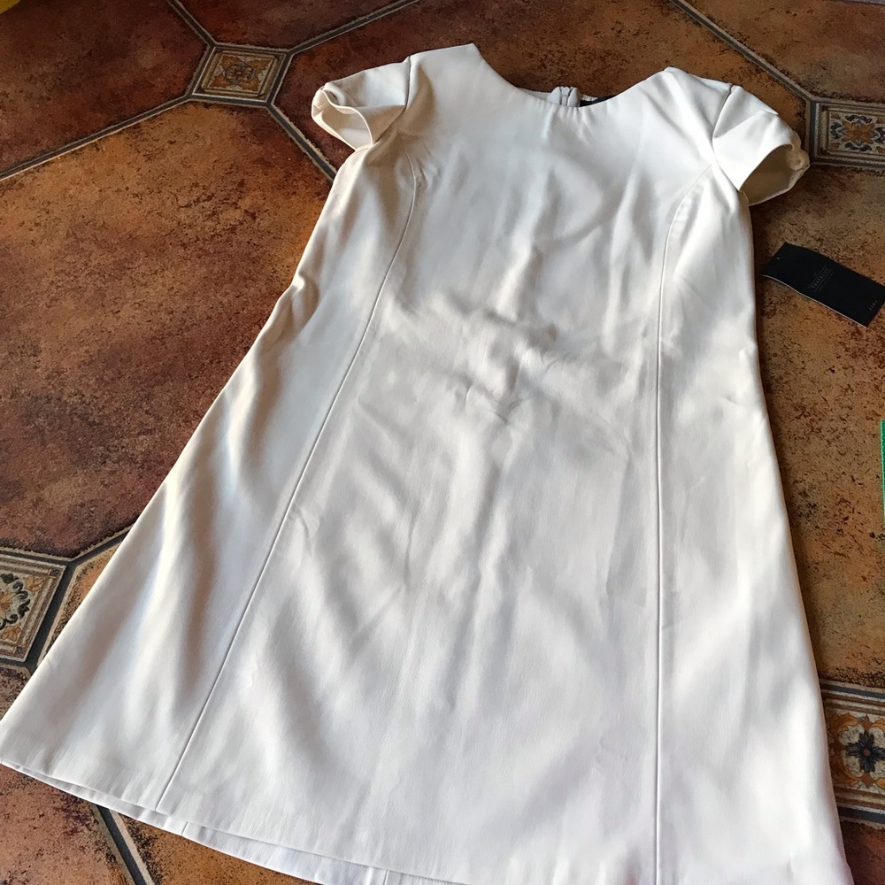 ZARA dress, leather like, SZ L, NWT